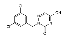 2-[(3,5-dichlorophenyl)methyl]-1,2,4-triazine-3,5-dione结构式