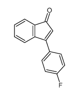 3-(4-fluorophenyl)indenone Structure