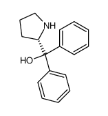 α,α-Diphenyl-2-pyrrolidineMethanol structure