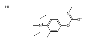 diethyl-methyl-[2-methyl-4-(methylcarbamoyloxy)phenyl]azanium,iodide Structure