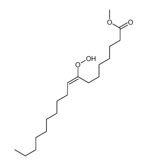 methyl 8-hydroperoxyoctadec-8-enoate结构式