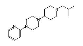 1-[1-(2-methylpropyl)piperidin-4-yl]-4-pyridin-2-ylpiperazine Structure