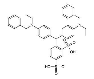 4-[bis[4-[ethyl(phenylmethyl)amino]phenyl]methyl]benzene-1,3-disulphonic acid picture