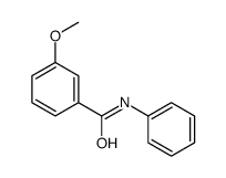 3-Methoxy-N-phenylbenzamide Structure