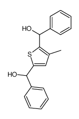 2,5-bis(hydroxymethylphenyl)-3-methylthiophene Structure