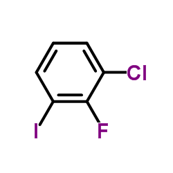 1-Chloro-2-fluoro-3-iodobenzene structure