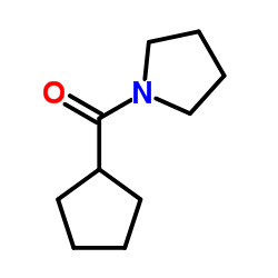 METHANONE, CYCLOPENTYL-1-PYRROLIDINYL- Structure