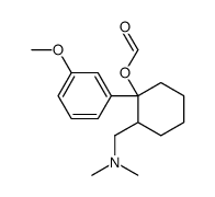 2-(Dimethylaminomethyl)-1-(m-methoxyphenyl)cyclohexanol formate Structure