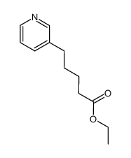 ethyl 5-(pyridin-3-yl)pentanoate结构式