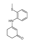 3-(2-methylthiophenylamino)cyclohex-2-en-1-one Structure