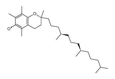 vitamin E radical Structure