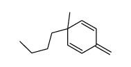 3-butyl-3-methyl-6-methylidenecyclohexa-1,4-diene结构式