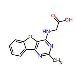 N-(2-Methyl[1]benzofuro[3,2-d]pyrimidin-4-yl)glycine结构式