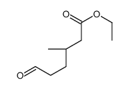 ethyl (3R)-3-methyl-6-oxohexanoate Structure