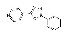 2-pyridin-2-yl-5-pyridin-4-yl-1,3,4-oxadiazole Structure