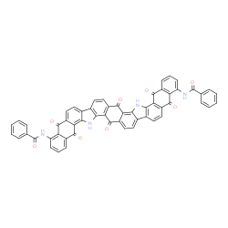 N,N'-(5,6,7,12,17,18,19,24-octahydro-5,7,12,17,19,24-hexaoxodinaphtho[2,3-i:2',3'-i']benzo[1,2-a:4,5-a']dicarbazole-1,13-diyl)bis(benzamide) Structure