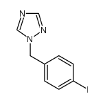 1-(4-IODOBENZYL)-1H-1,2,4-TRIAZOLE Structure