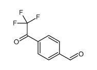 Benzaldehyde, 4-(trifluoroacetyl)- (9CI) Structure