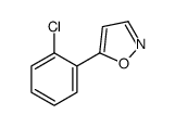 5-(2-chlorophenyl)-1,2-oxazole Structure