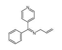 (Z)-1-Phenyl-1-(4-pyridyl)-2-aza-1,4-pentadiene结构式