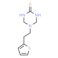 5-[2-(2-Thienyl)ethyl]-1,4,5,6-tetrahydro-1,3,5-triazine-2-thiol图片