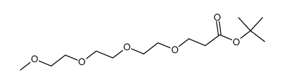 m-PEG4-Boc结构式