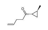 1-((1S,2S)-2-Methyl-cyclopropyl)-pent-4-en-1-one Structure