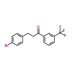 3-(4-Bromophenyl)-1-[3-(trifluoromethyl)phenyl]-1-propanone picture