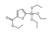 ethyl 5-triethoxygermylfuran-2-carboxylate Structure