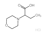 2-Morpholin-4-yl-butyric acid hydrochloride Structure