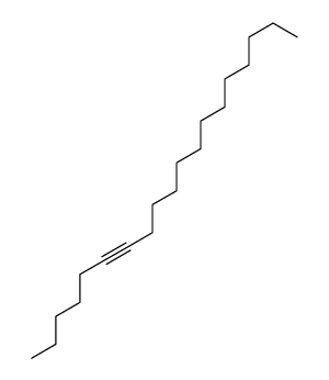 nonadec-6-yne Structure