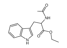 N-acetyl-L-tryptophan ethyl ester结构式