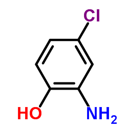 2-Amino-4-chlorophenol Structure