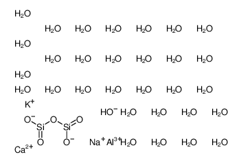 Erionite, dealuminated Structure