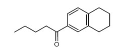 1-(5,6,7,8-Tetrahydronaphthalen-2-yl)pentan-1-one structure