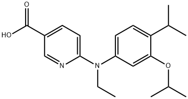 6-(乙基(3-异丙氧基-4-异丙基苯基)氨基)烟酸图片