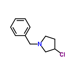 1-Benzyl-3-chloropyrrolidine结构式