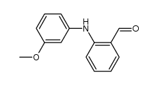 3'-methoxydiphenylamine-2-carboxaldehyde结构式