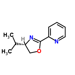 2-[(4S)-4,5-二氢-4-异丙基-2-恶唑基]吡啶图片