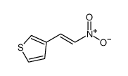 3-(2-硝基乙烯基)噻吩结构式