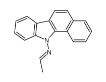 N-ethylideneiminobenzo[a]carbazole Structure