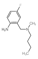 2-{[Butyl(methyl)amino]methyl}-4-fluoroaniline Structure