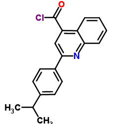 2-(4-Isopropylphenyl)-4-quinolinecarbonyl chloride picture