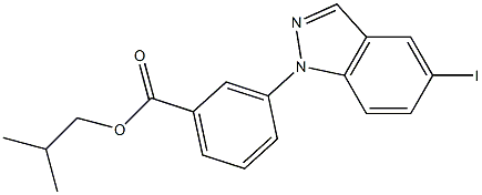 isobutyl 3-(5-iodo-1H-indazol-1-yl)benzoate picture