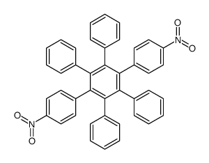 1,4-bis(4-nitrophenyl)-2,3,5,6-tetraphenylbenzene Structure