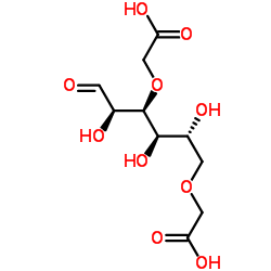 3,6-Bis-O-(carboxymethyl)-D-glucose Structure