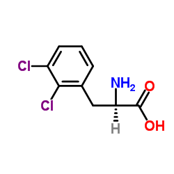 2,3-Dichloro-D-Phenylalanine Structure