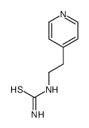 2-pyridin-4-ylethylthiourea Structure