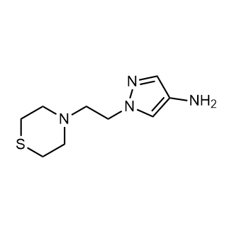 1-(2-硫代吗啉乙基)-1H-吡唑-4-胺图片