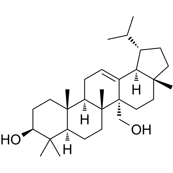 钝鸡蛋花素结构式